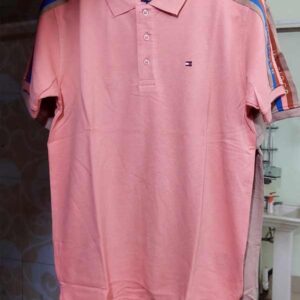 Premium Quality 4 Color Half Sleeve Polo T-shirt 100% Cotton - Image 1